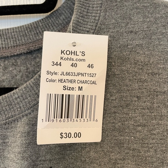 Gray Snoopy Crew Neck Sweatshirt - Picture 3 of 4